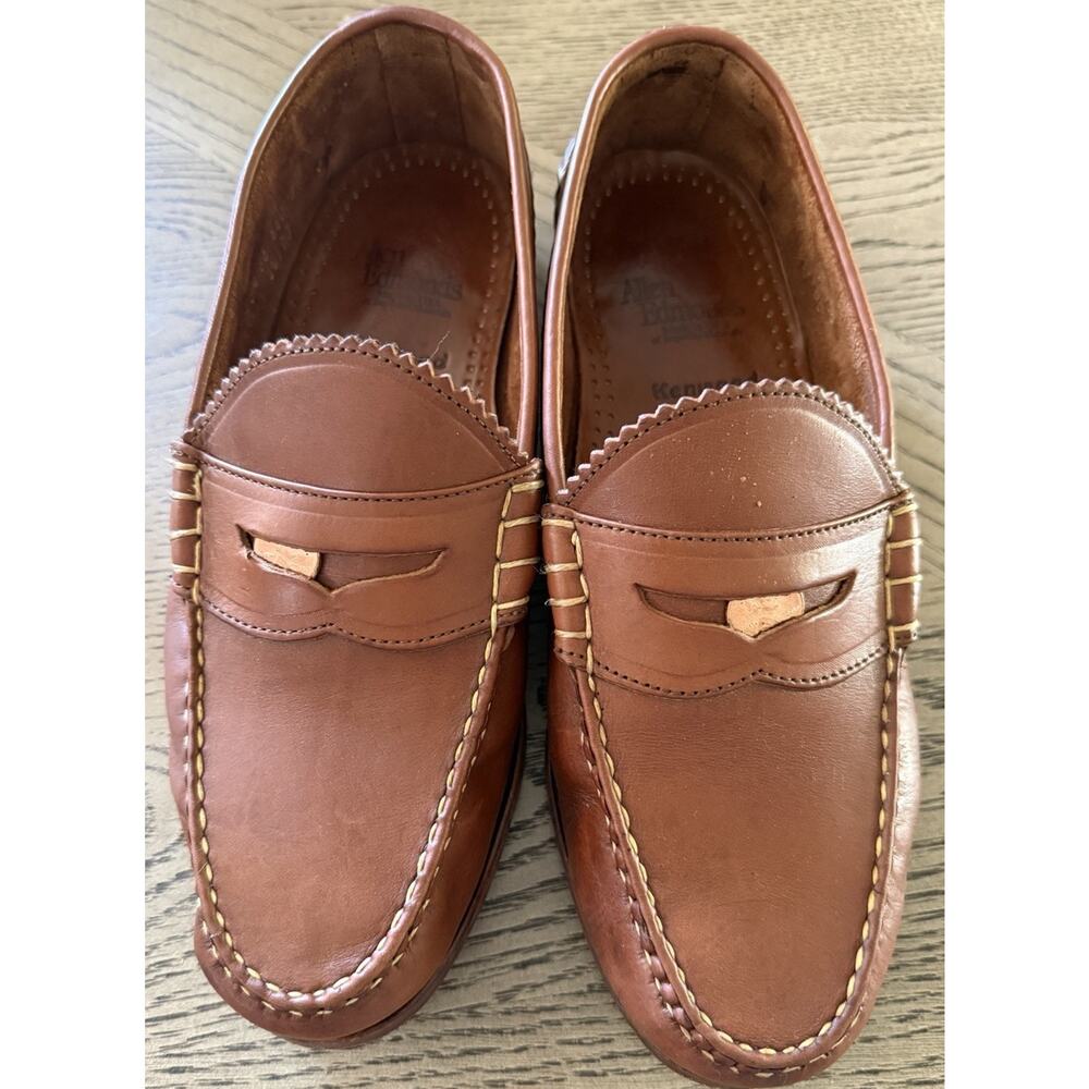 Allen Edmonds Kenwood Penny Loafers 8.5 Brown Leather Made in USA